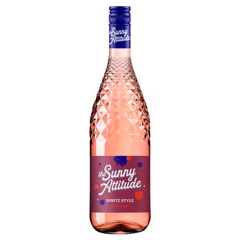 Напій винний газований Sunny Attitude Spritz Style Червоні фрукти напівсухий 6% 0,75л