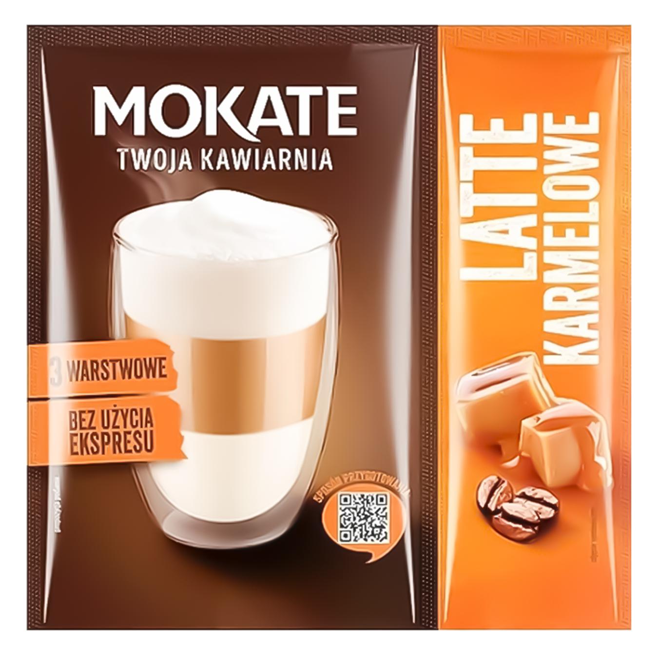 

Кавовий напій MoKaTe 22 г duo Latte Caramel (Польща)