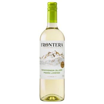 Вино Frontera Sauvignon Blanc біле сухе 12,5% 0,75л - купити, ціни на МегаМаркет - фото 1