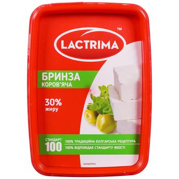 Сир Lactrima Бринза Болгарська 30% 400г - купити, ціни на ЕКО Маркет - фото 1