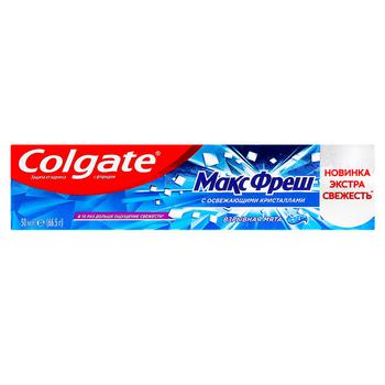 Зубная паста Colgate Макс Фреш взрывная мята 50мл