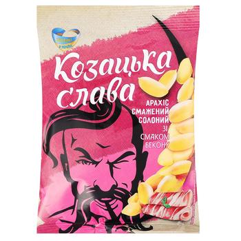 Арахис Казацкая Слава со вкусом бекона жареный соленый 150г