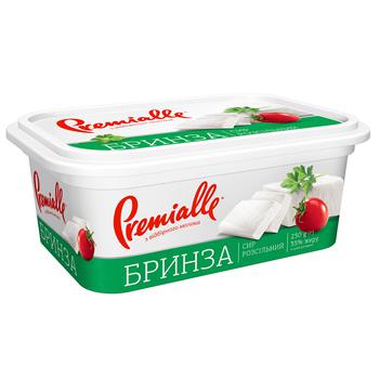 Сир Premialle Бринза розсольний 35% 230г - купити, ціни на Метро - фото 1