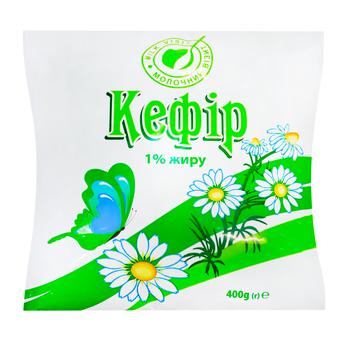Кефір ТМ Молочний візит 1% 400г плівка - купить, цены на Чудо Маркет - фото 1