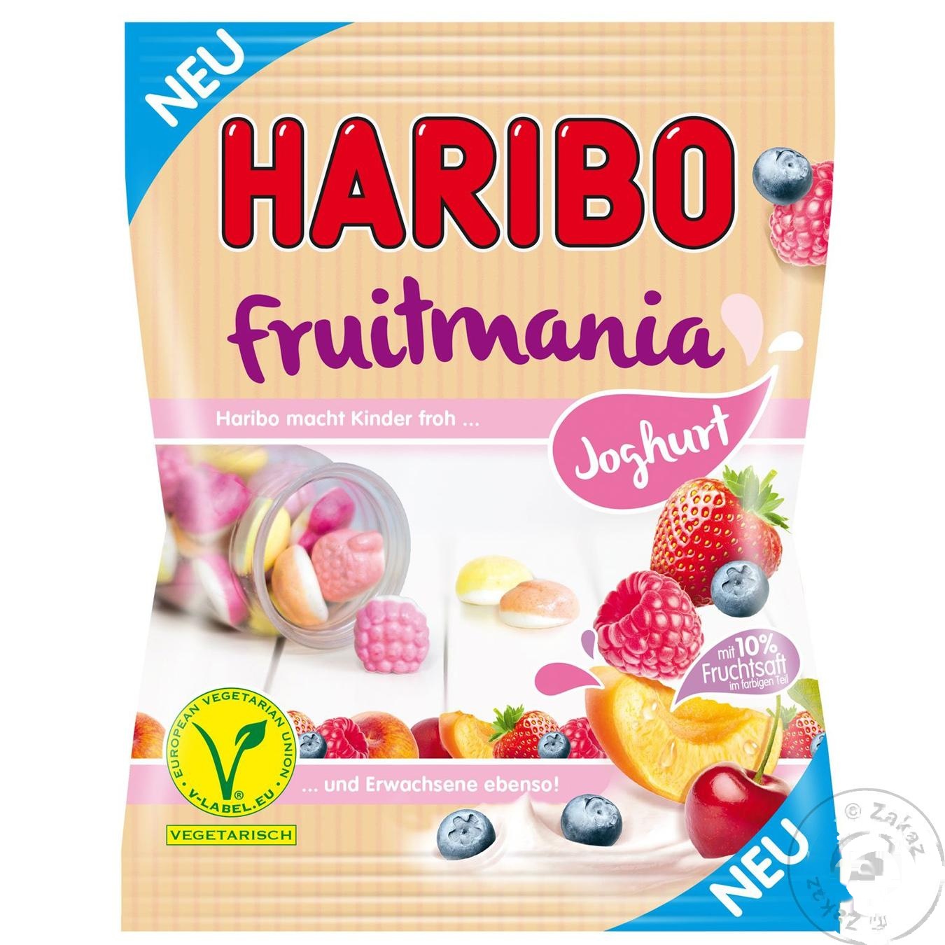 

Мармелад Haribo Фрутмания йогурт 175г