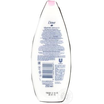Dove Крем-гель для душу Кокосове молочко і пелюстки жасмину 250мл купити, ціни на МегаМаркет - фото 2
