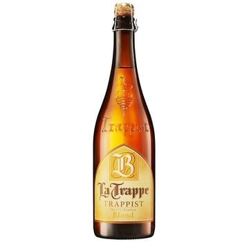 Пиво La Trappe Blond світле 6,5% 0,75л - купити, ціни на КОСМОС - фото 1