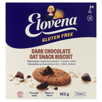 Elovena Oatmeal Biscuits with Chocolate 162g