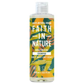Шампунь Faith In Nature Увлажняющий с маслами ши и арганы 400мл - купить, цены на NOVUS - фото 1
