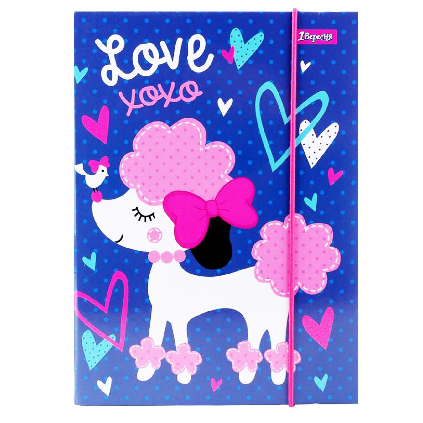 

Папка д/зошитів 1Вересня В5 Love XOXO картон. 491887