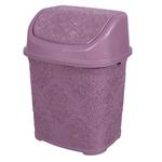 Bursev Lace Plastic Garbage Bucket 6l
