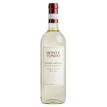 Вино Montetondo Pinot Grigio delle Venezie DOC белое сухое 12,5% 0,75л