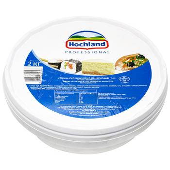 Крем-сыр Hochland Professional сливочный канапковый 59% 2кг