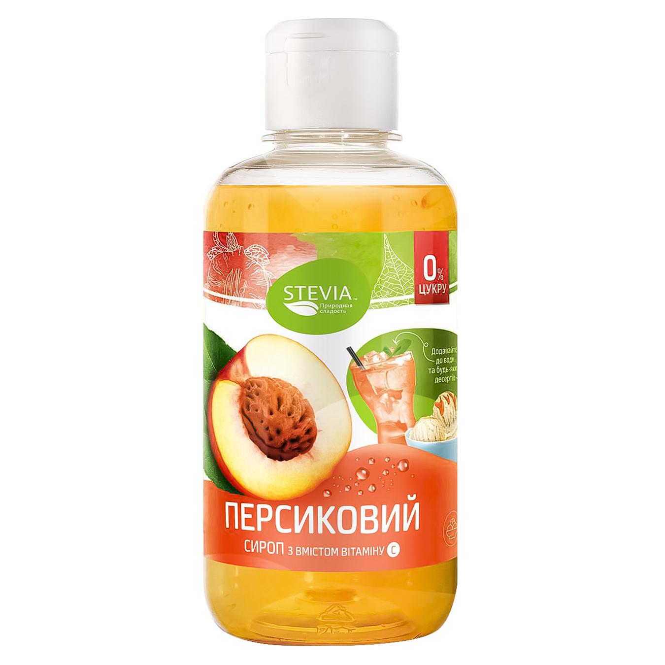 

Сироп Stevia персик 250мл