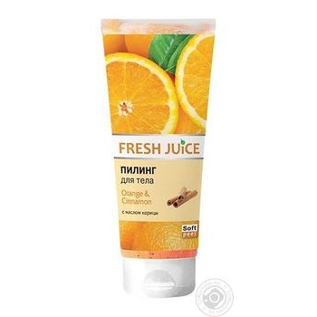 Скраб для тіла Fresh Juice апельсин 200мл - купити, ціни на Auchan - фото 1