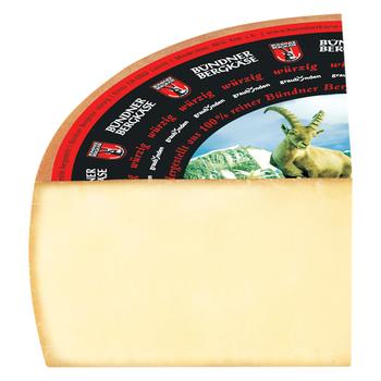 Bündner Bergkäse Extra Semi-Hard Cheese 50% - buy, prices for Vostorg - photo 2