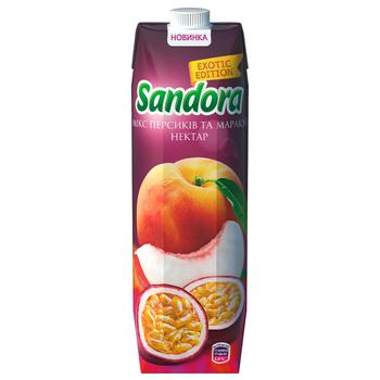 Нектар Sandora персик-маракуйя 0,95л - купить, цены на Auchan - фото 2