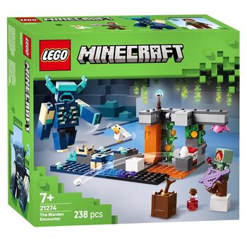 Конструктор Lego Minecraft Зустріч із Боронителем 21274 - купити, ціни на Auchan - фото 1