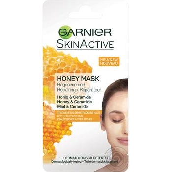 Маска Garnier Восстанавливающая с медом для сухой и очень сухой кожи лица 8мл купить, цены на МегаМаркет - фото 1
