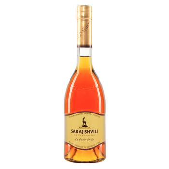 Sarajishvili 5 Years Brandy 40% 0.7l