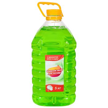 Средство для мытья посуды Trim с ароматом яблока и корицы 5л - купить, цены на Таврия В - фото 1