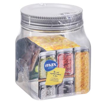 Банка для сипучих Max Plast Ultra Jar 400мл - купити, ціни на Таврія В - фото 1