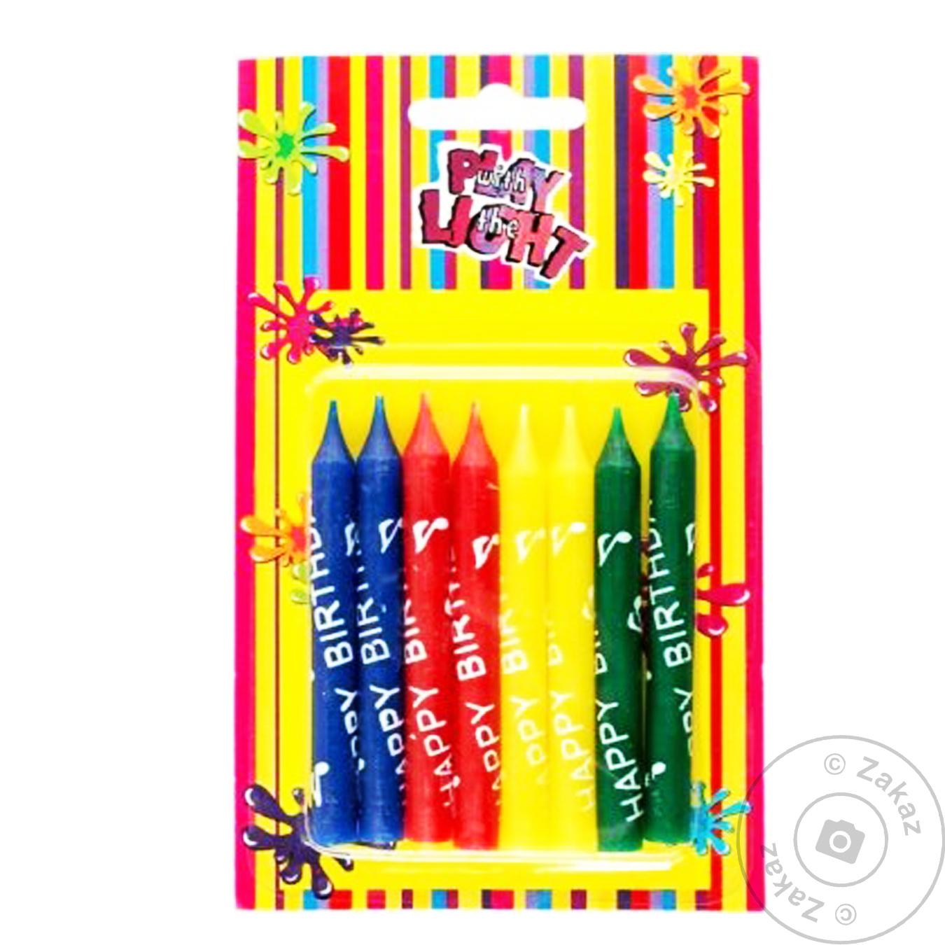 

Свічки Party Favors Happy Birthday