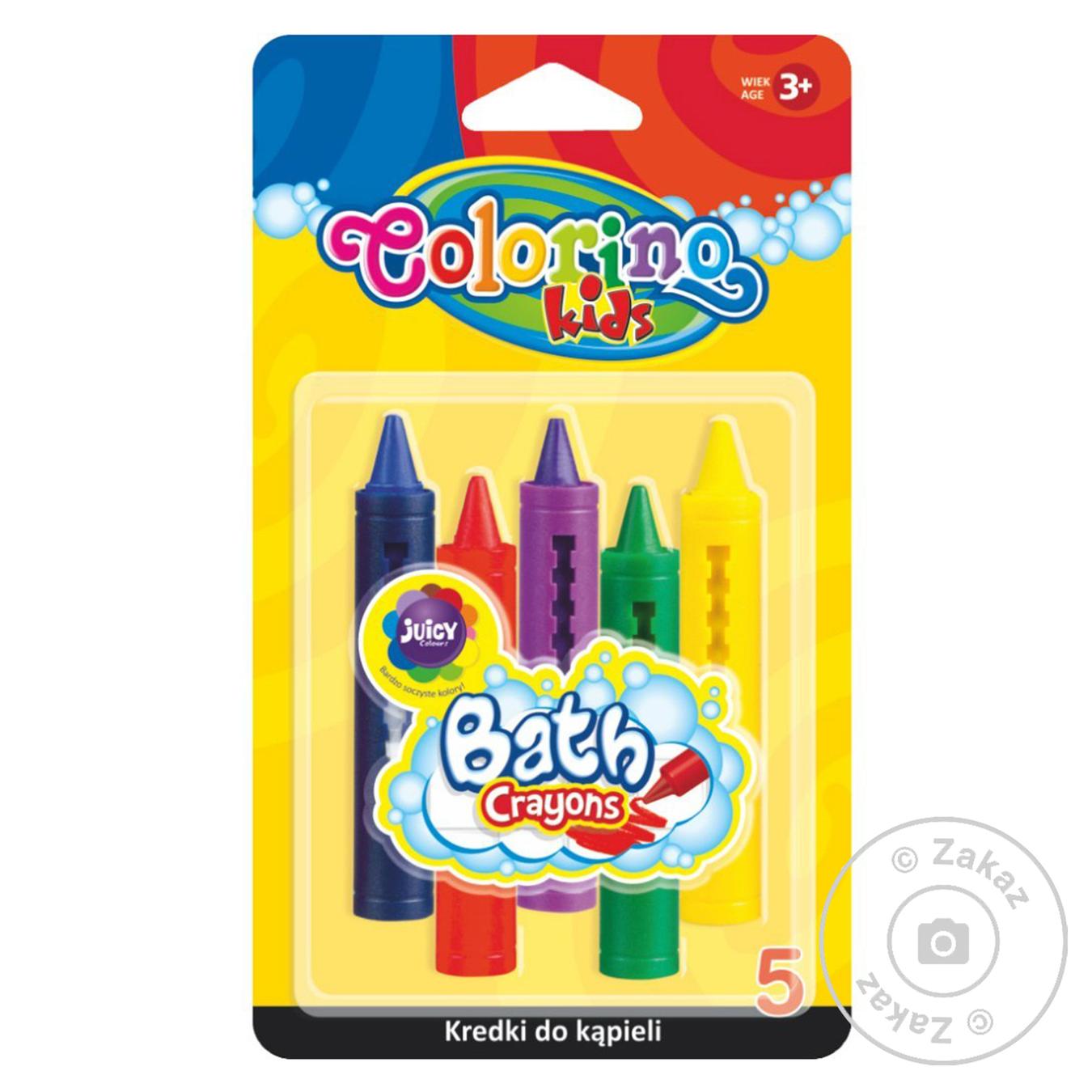 

Крейда для малювання в ванні в наборі 5 кол.COLORINO12