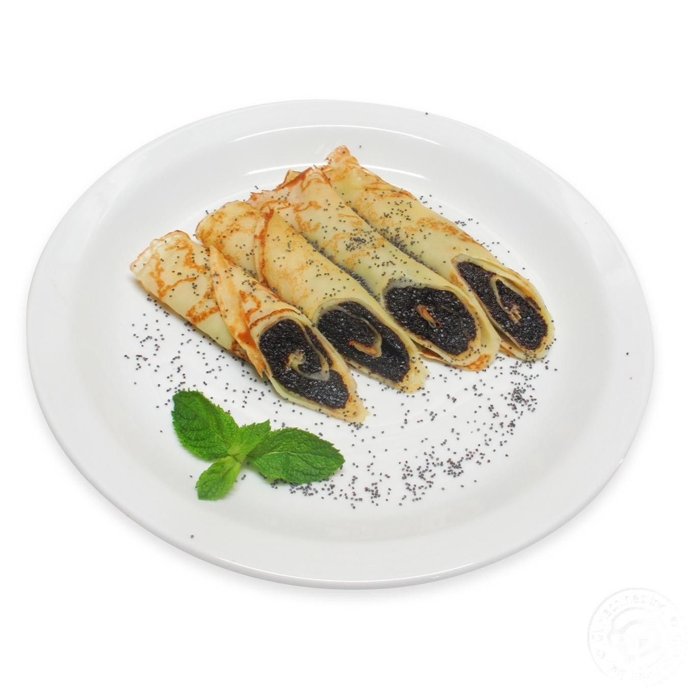 

Блины с маком