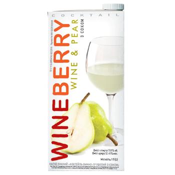 Wineberry White Wine Drink with Pear Juice 7.8% 1l