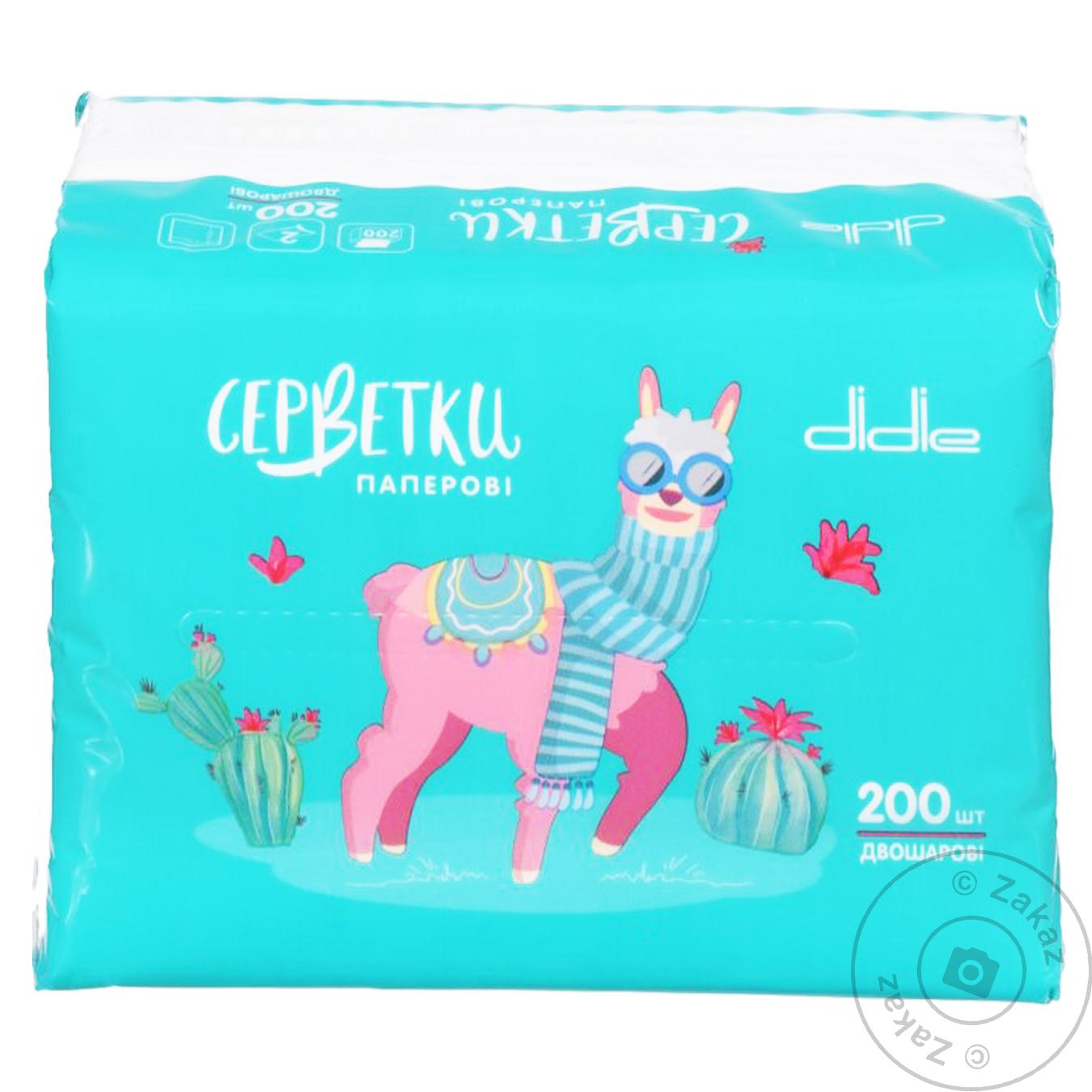 

Салфетки Didie в коробке двухслойные 200шт