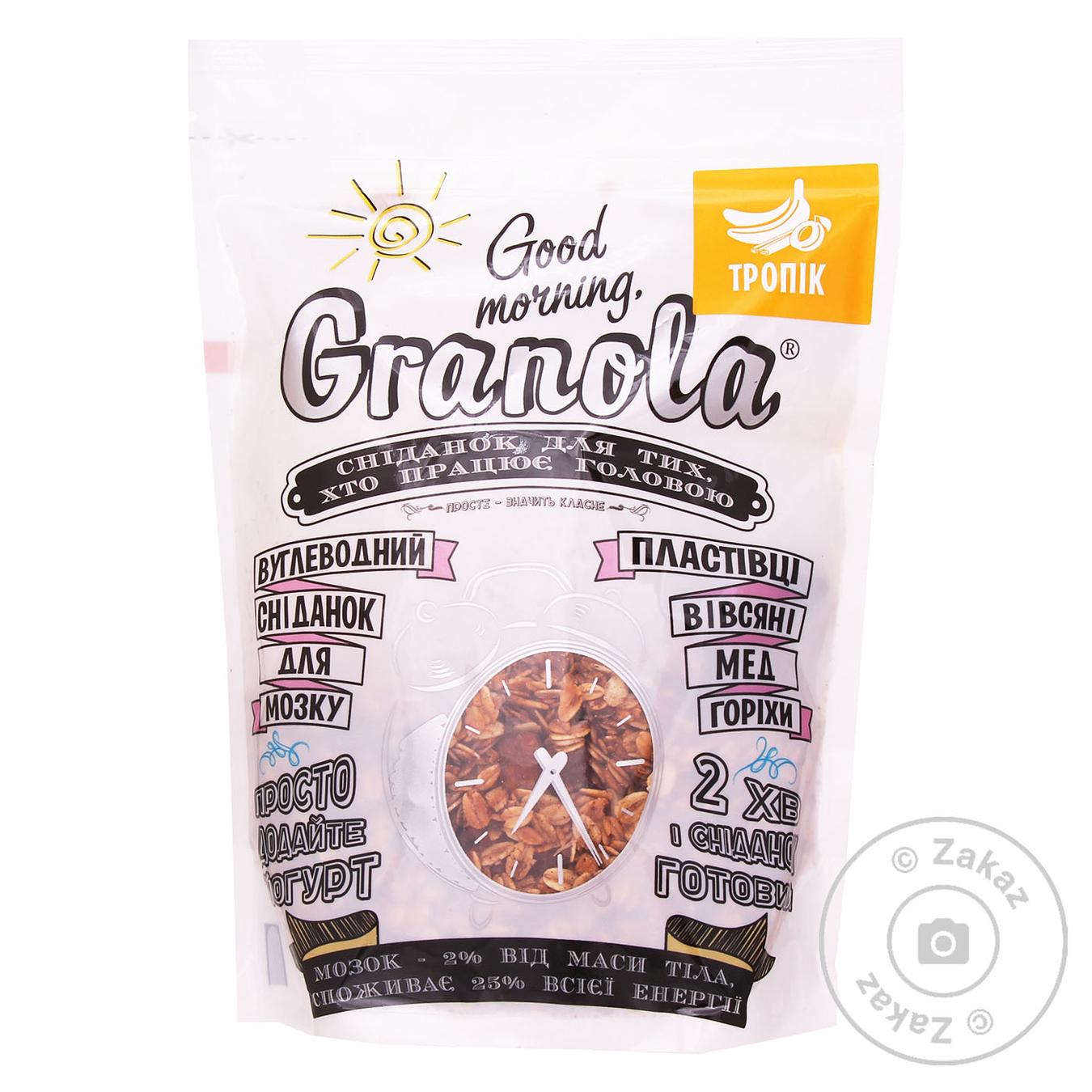 

Сухой завтрак Good morning Granola Тропик 330г