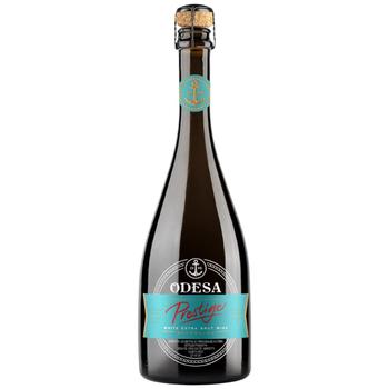 Odessa Prestige White Extra Brut Sparkling Wine 10.5-12.5% 0.75l - buy, prices for MegaMarket - photo 1