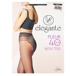 Колготи жіночі Elegant Fleur 40 Den р.2 Nero