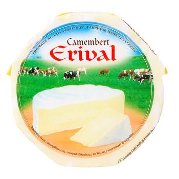 Ermitage Erival Camembert Cheese 45% 250g - buy, prices for EKO Market - photo 1