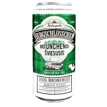 Bergschlosschen Miuncheno Sviesusis Beer 5.5% 0.5l