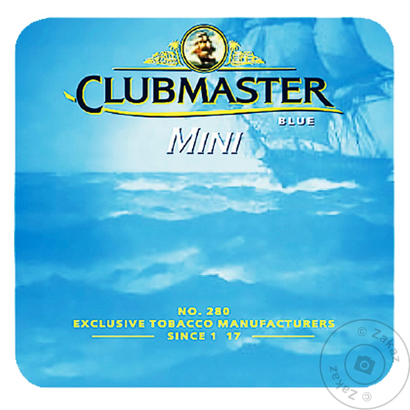 

Сигары Clubmaster superior blue mini 20шт