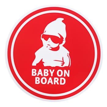 TerraPlus Baby on Board Red Sticker - buy, prices for Tavria V - photo 1