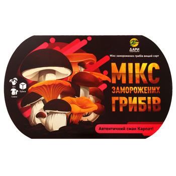 Микс грибов замороженных Дары Гуцульщины 350г