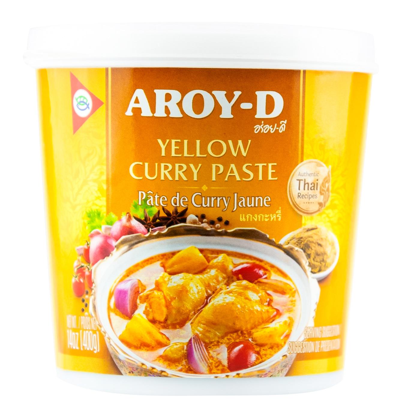 

Паста Aroy-D Карри желтая 400г