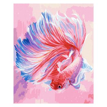 Ideyka Cockerel Fish Painting by Numbers 40x50cm - buy, prices for - photo 1