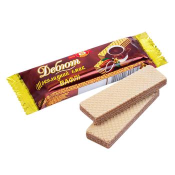 Biscuit-Chocolate Debut With Chocolate Flavor Waffles 32g - buy, prices for Chudo Market - photo 1