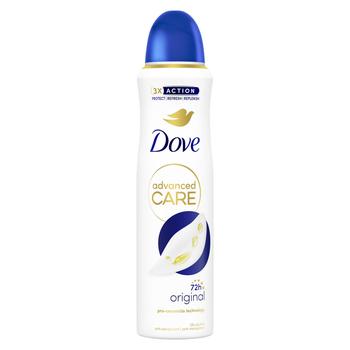 Дезодорант аерозольний Dove Original 150мл