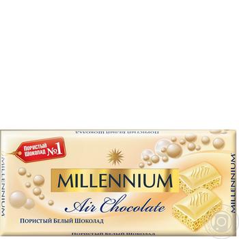 Millennium Premium White Airy Chocolate - buy, prices for Auchan - photo 1