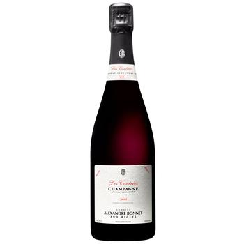 Шампанське Alexandre Bonnet Les Contrees Rose рожеве брют 12,5% 0,75л - купити, ціни на WINETIME - фото 1