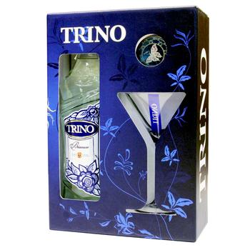 Trino Bianco Wine 1 l + Glass Set - buy, prices for COSMOS - photo 1