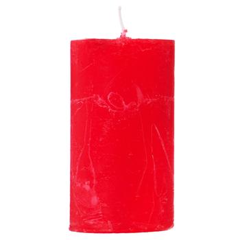 Pragnis Candle Cylinder red - buy, prices for Auchan - photo 1