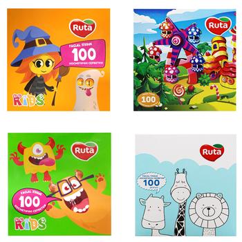 Ruta Kids 2-ply Cosmetic Wipes 100pcs - buy, prices for Vostorg - photo 1