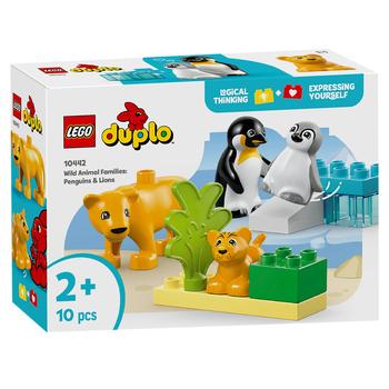 Lego Duplo Wild Animal Families: Penguins & Lions Building Set 10442 - buy, prices for NOVUS - photo 1