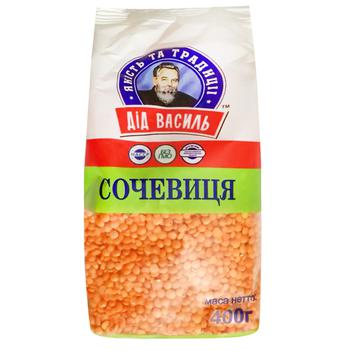 Did Vasyl Red Lentils Groats 400g - buy, prices for COSMOS - photo 1